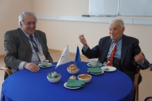 Ф.Т. Алескеров с Нобелевским лауреатом, профессором Станфордского Университета  Кеннетом .Эрроу